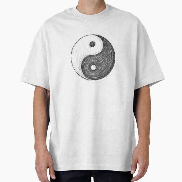 Item preview, Yin-Yang Symbol Sketch designed and sold by TBDDesigns.