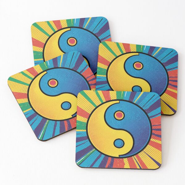 Item preview, Yin-Yang Symbol Pop Art designed and sold by TBDDesigns.