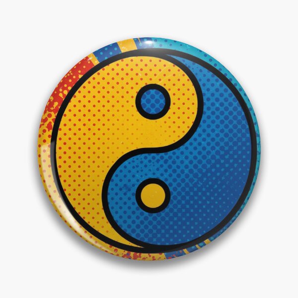 Item preview, Yin-Yang Symbol Pop Art designed and sold by TBDDesigns.