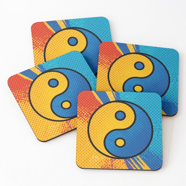 Item preview, Yin-Yang Symbol Pop Art designed and sold by TBDDesigns.