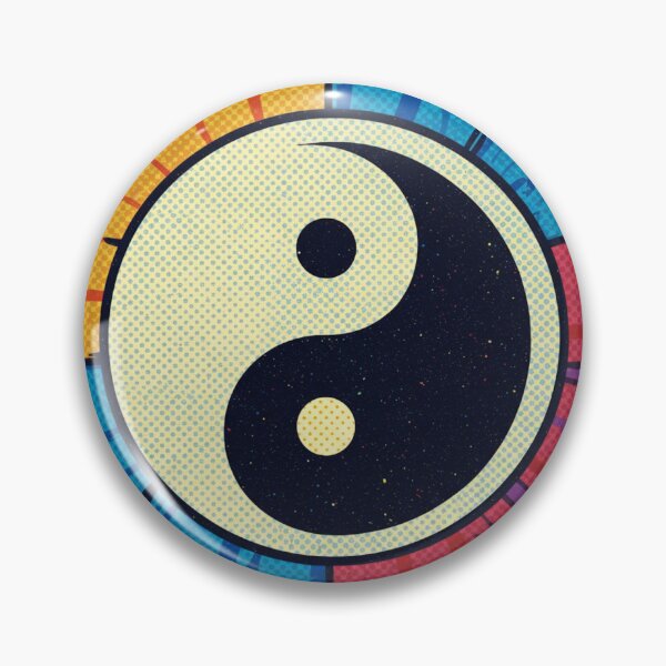 Item preview, Yin-Yang Symbol Pop Art designed and sold by TBDDesigns.