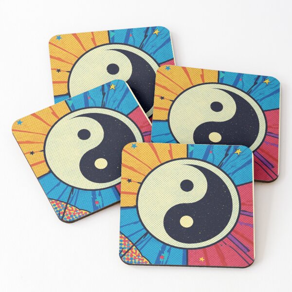 Item preview, Yin-Yang Symbol Pop Art designed and sold by TBDDesigns.
