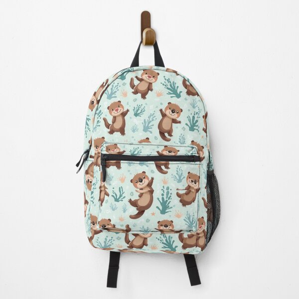 Item preview, Tiny Otters – Playful Animal Pattern designed and sold by IVSapparel.