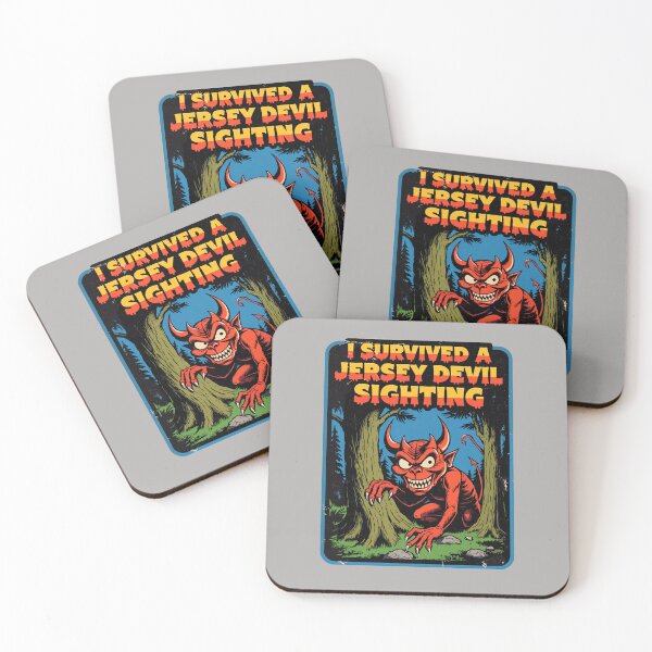 Item preview,  I Survived a Jersey Devil Sighting - Funny Cryptid & Monste designed and sold by Vintagenaut Co..