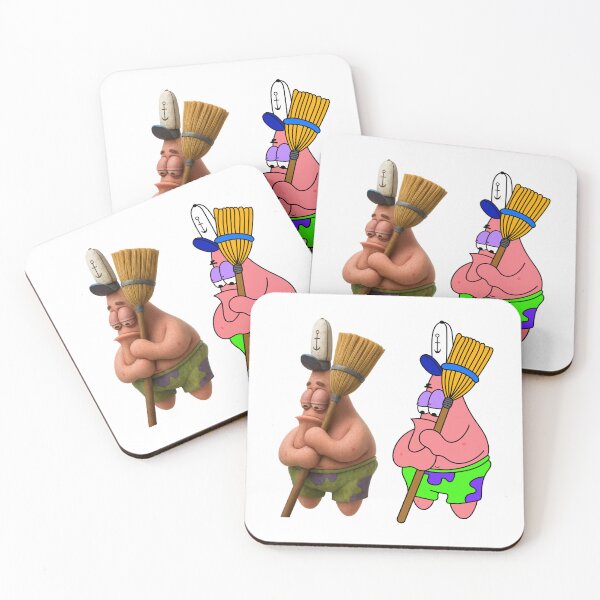 Item preview, Pack Sponge bob, Patrick Star escoba  designed and sold by DibujandoPorfa.