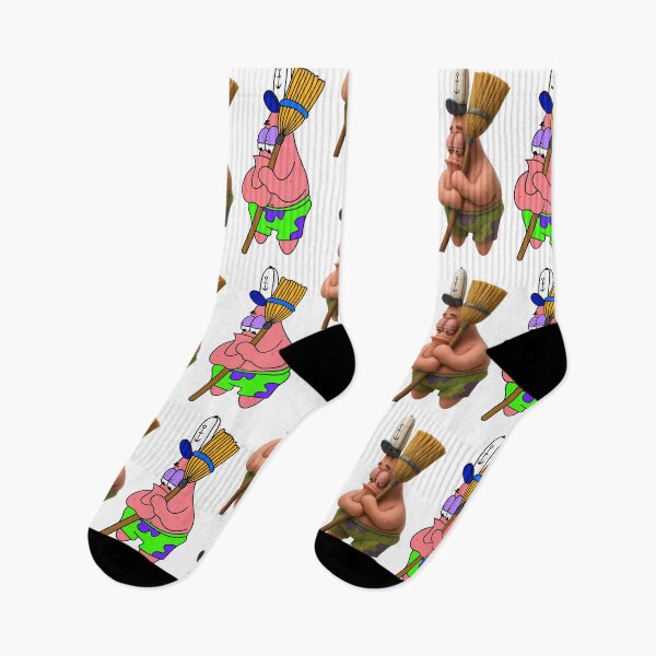 Item preview, Pack Sponge Bob, Patrick Star broom designed and sold by DibujandoPorfa.