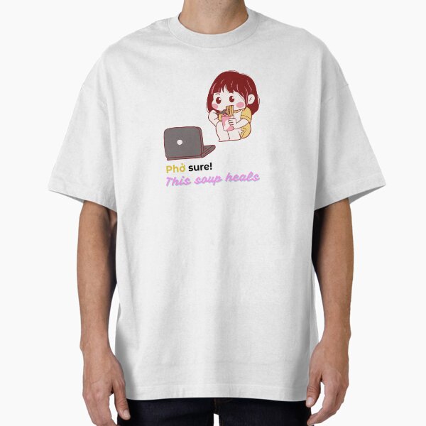 Item preview, Pho Sure This Soup Heals | Chibi girl  designed and sold by RosalinesEyes.