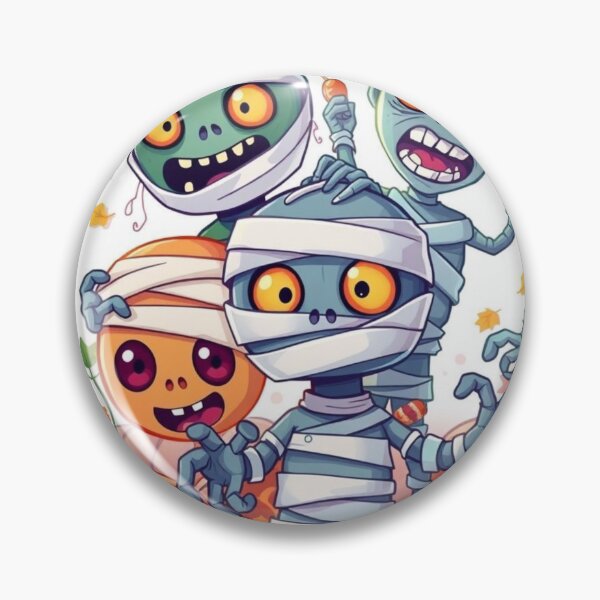 Item preview, Momies amicales & citrouilles. Friendly Mummies & Pumpkins designed and sold by Drawingshirts.