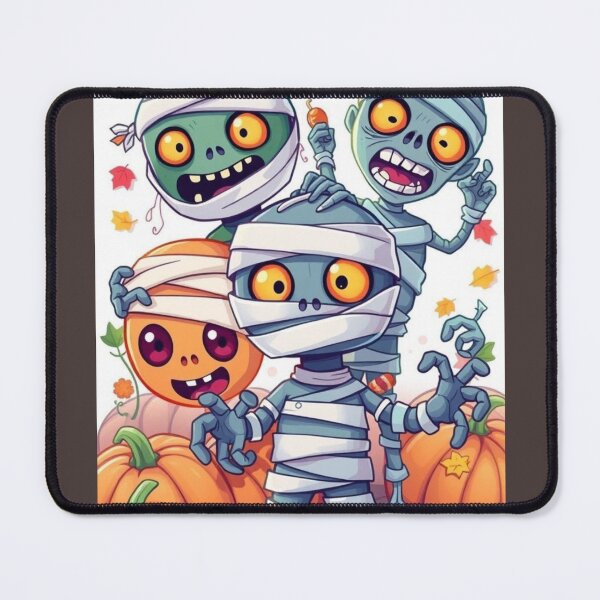 Item preview, Momies amicales & citrouilles. Friendly Mummies & Pumpkins designed and sold by Drawingshirts.