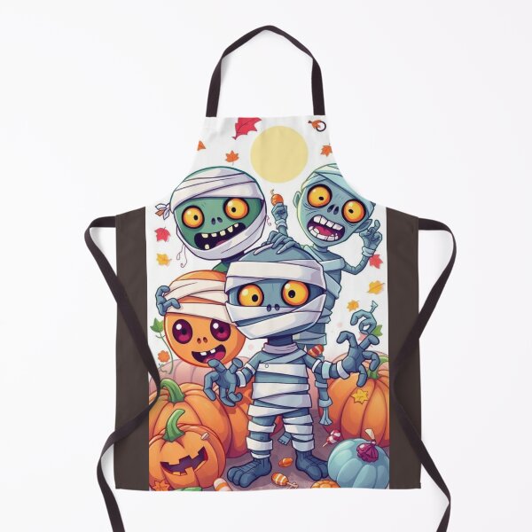 Item preview, Momies amicales & citrouilles. Friendly Mummies & Pumpkins designed and sold by Drawingshirts.