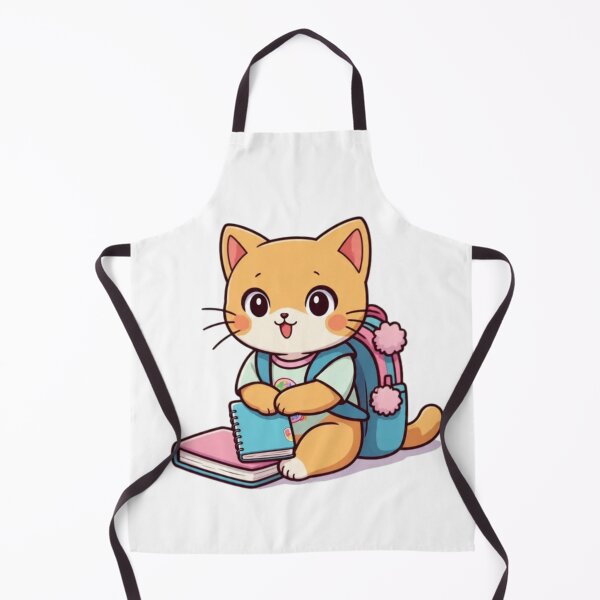 Item preview, Cool cat loving going back to school designed and sold by JonysCreativeDesigns.