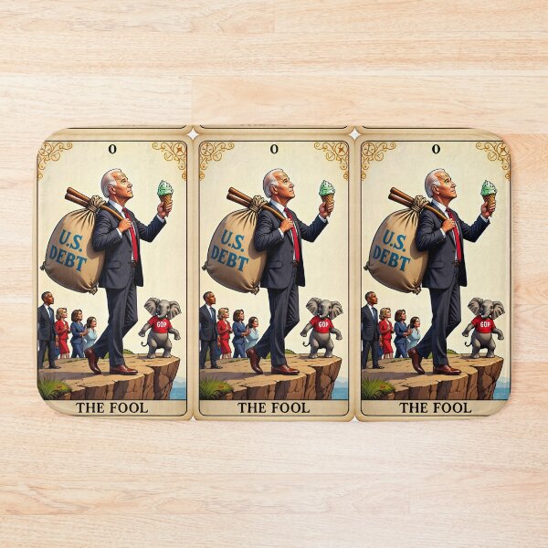 Item preview, Tarot Card The Fool: Joe Biden designed and sold by Tarot-Tees and Magical Merch.