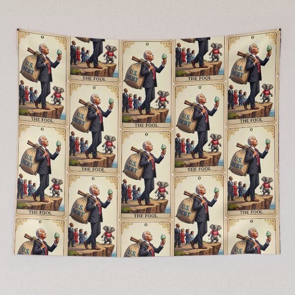 Item preview, Tarot Card The Fool: Joe Biden designed and sold by Tarot-Tees and Magical Merch.