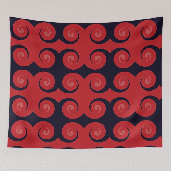 Item preview, Ondas rojas de cuatro direcciones designed and sold by Auxifur.