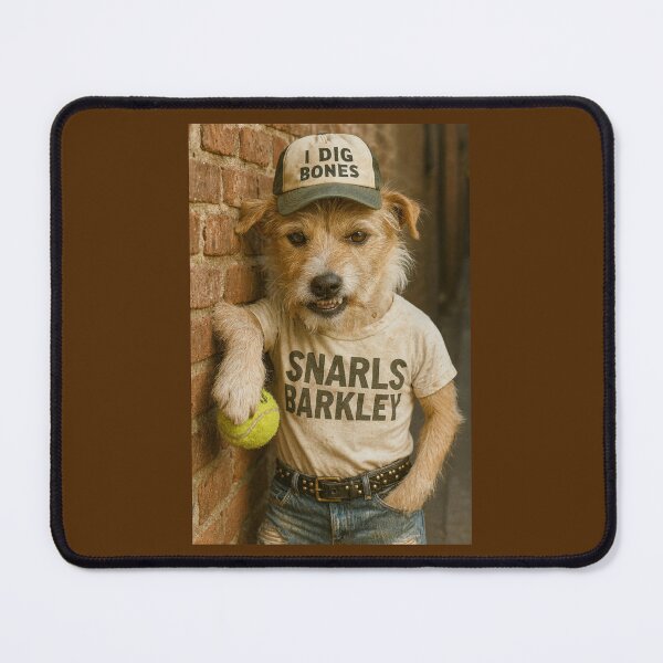 Item preview, Snarls Barkley: Barney the Jack Russell Terrier designed and sold by Tridentulus.
