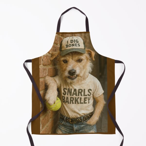 Item preview, Snarls Barkley: Barney the Jack Russell Terrier designed and sold by Tridentulus.