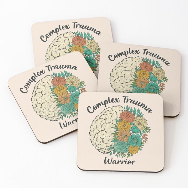 Item preview, Complex Trauma Warrior Floral Brain designed and sold by James McCleese.