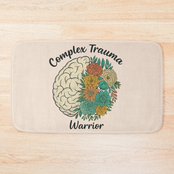 Item preview, Complex Trauma Warrior Floral Brain designed and sold by James McCleese.