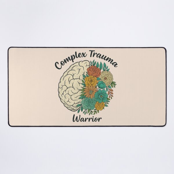 Item preview, Complex Trauma Warrior Floral Brain designed and sold by James McCleese.