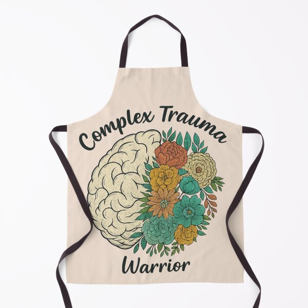 Item preview, Complex Trauma Warrior Floral Brain designed and sold by James McCleese.