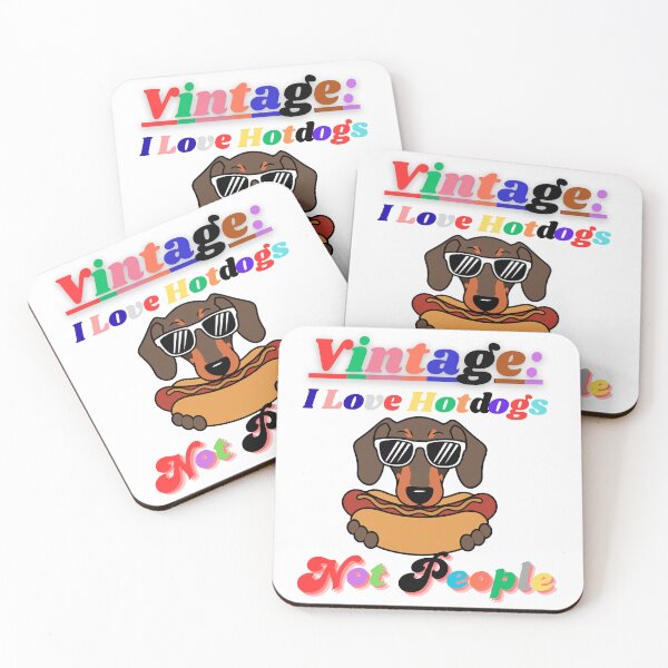 Item preview, I love hotdog, not people designed and sold by maismauve.