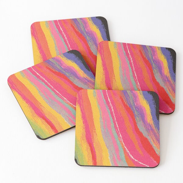 Item preview, Bold Abstract Color Flow in Neon and Sunset Tones designed and sold by trajeado14.