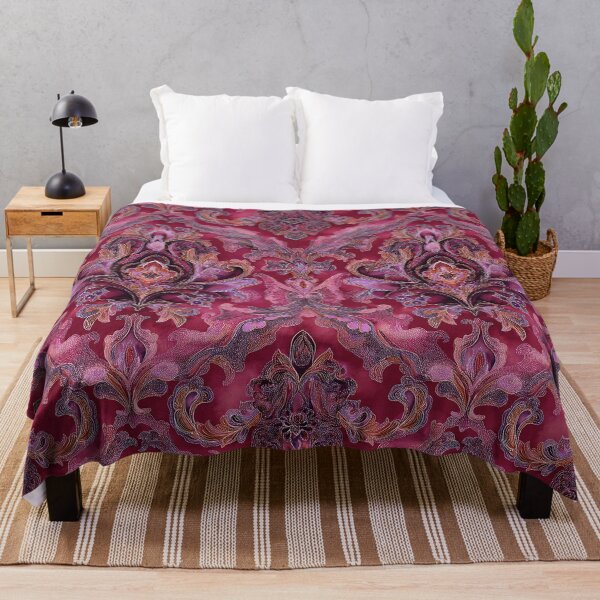 Item preview, Ruby Palace Brocade designed and sold by RyanPhamDesigns.