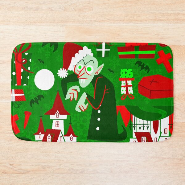 Item preview, creepy christmas nosferatu santa vampire red designed and sold by Gossip Rag.
