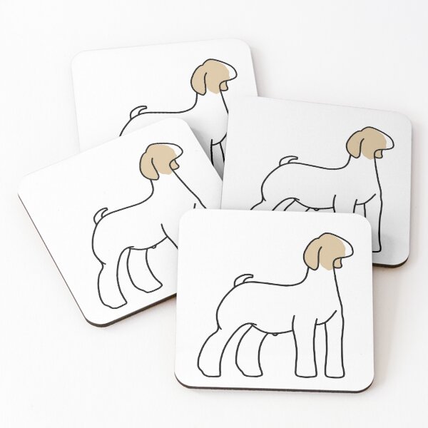 Item preview, Blonde Show Goat designed and sold by livestockgraphicsbybrooke.