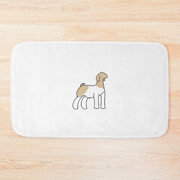 Item preview, Blonde Paint Show Goat designed and sold by livestockgraphicsbybrooke.
