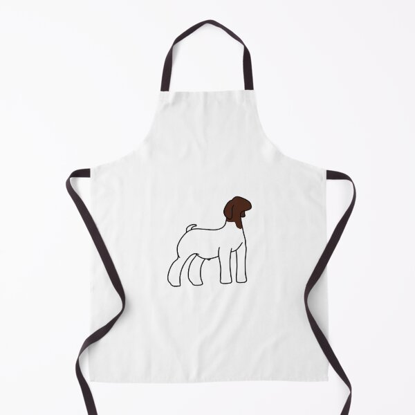 Item preview, Dark Red Traditional Show Goat designed and sold by livestockgraphicsbybrooke.
