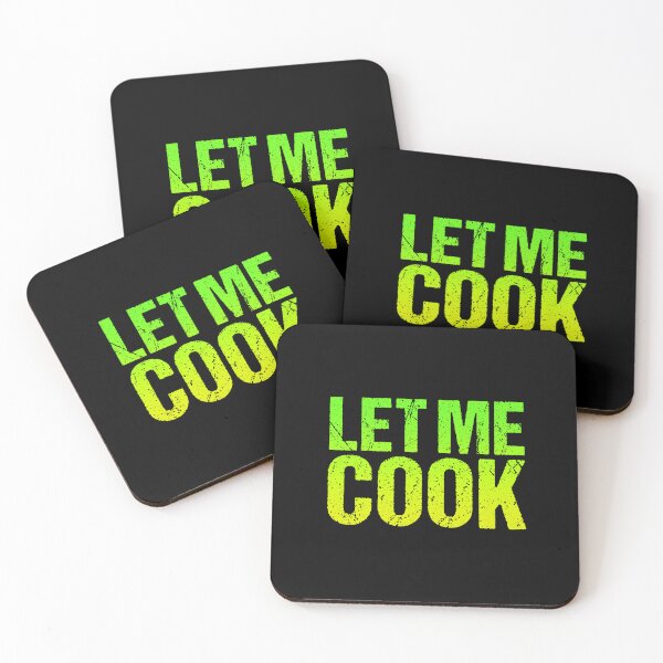 Item preview, Let Me Cook, Lime Green Gradient designed and sold by Memes N Lore .