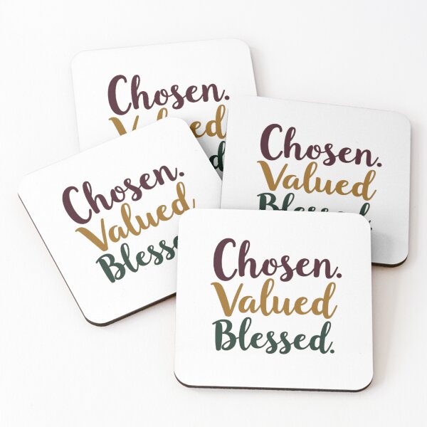 Item preview, Chosen, Valued, Blessed  designed and sold by Roland B. Jones Marketing Services.