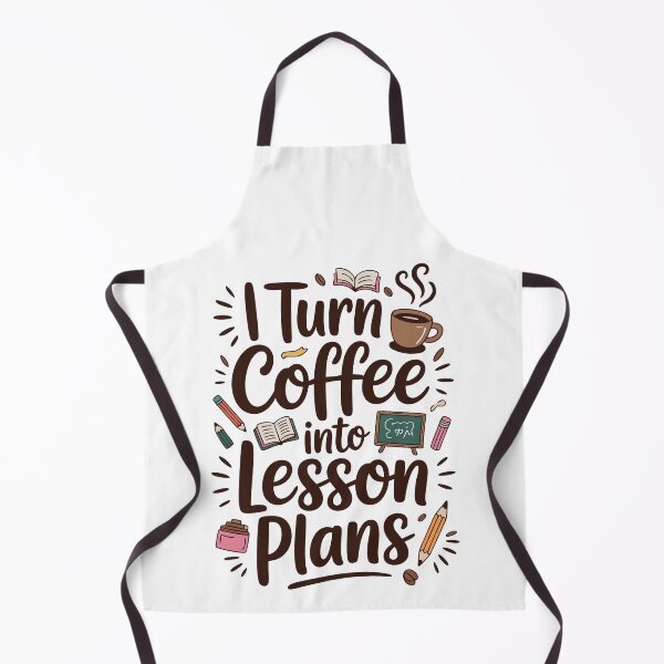 Item preview, I Turn Coffee into Lesson Plans – Teacher Life – Funny Coffee Quote designed and sold by ahayacine.