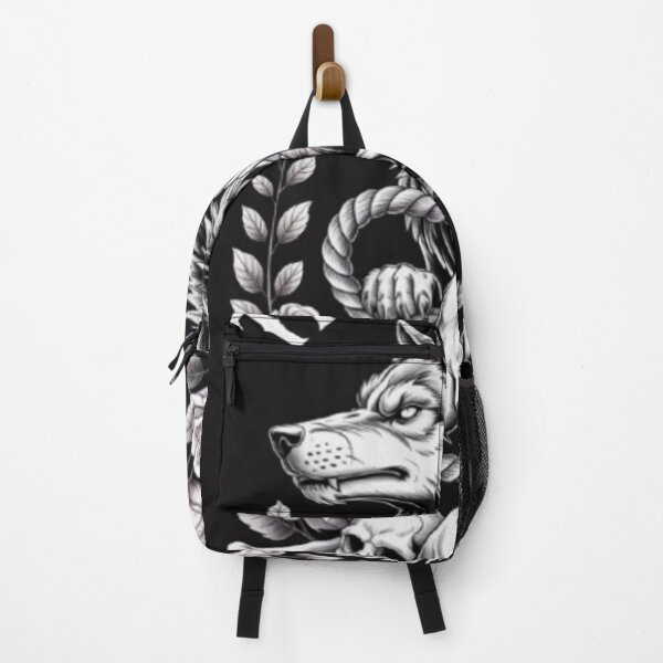 Item preview, The Classic Wolf Gothic Skull Art designed and sold by dortmond.