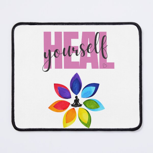 Item preview, Heal Yourself – Chakra-Inspired Wellness Design designed and sold by Fantacaroo Designs.
