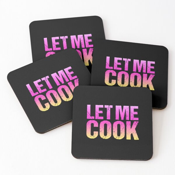 Item preview, Let Me Cook, Hot Pink designed and sold by Memes N Lore .