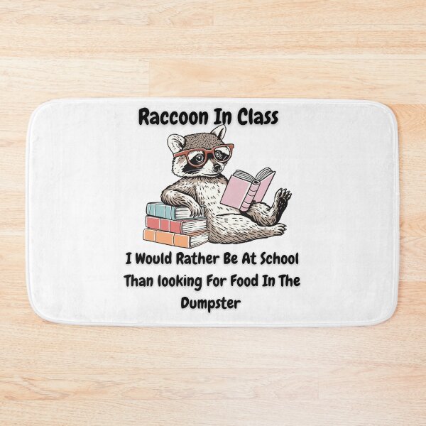 Item preview, Raccon in class designed and sold by maismauve.