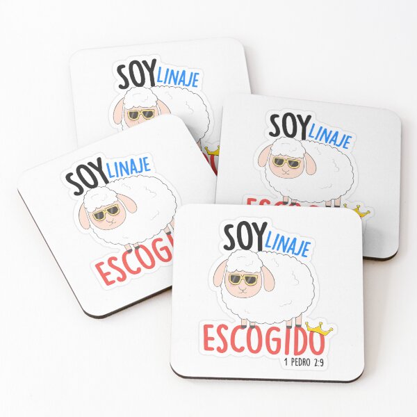 Item preview, Soy Linaje Escogido - Sticker Cristiano designed and sold by Luisubiabre.