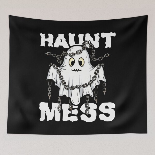 Item preview, HAUNT MESS - GHOST HALLOWEEN designed and sold by KEF Custom.