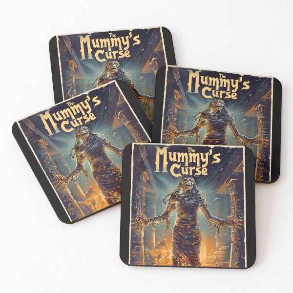 Item preview, The Mummy’s Curse – 70s Grindhouse Horror Movie Poster designed and sold by ArgentoArt.