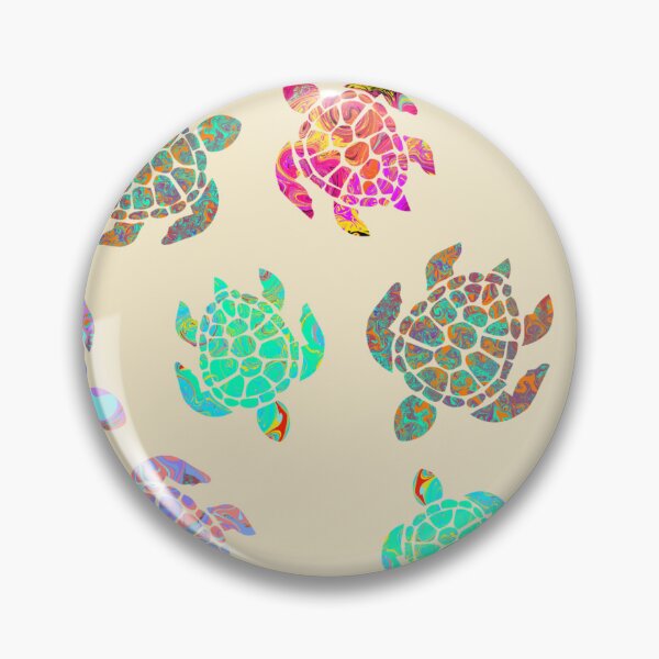 Item preview, Sea Turtles Multicolor Design Pattern designed and sold by Lartheviking.