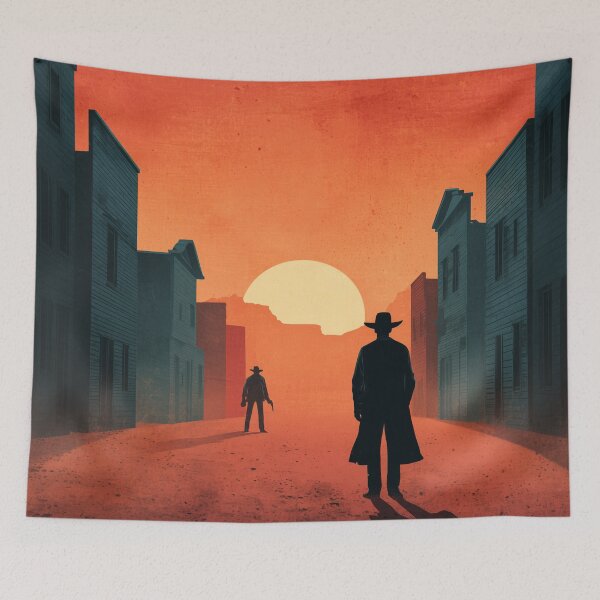 Item preview, Cowboy Duel At Sunset designed and sold by Rtymer.