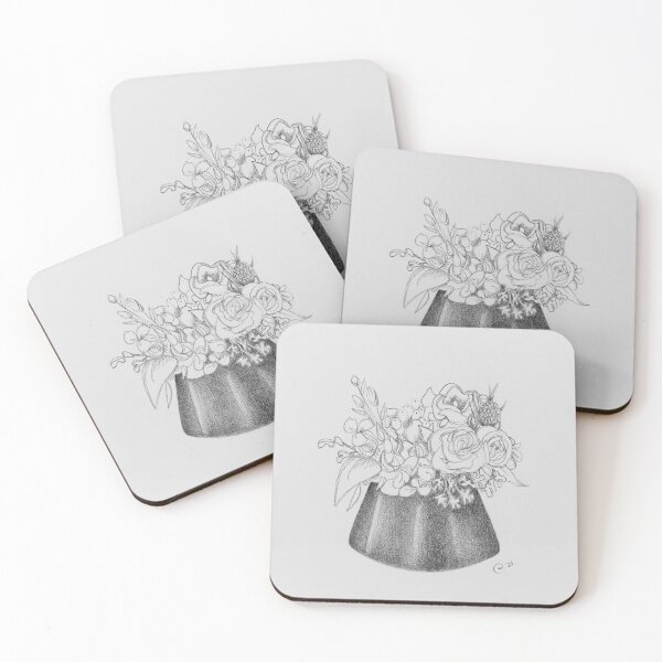 Item preview, Drawing - Sketch Bouquet designed and sold by Crystal Vision Photo Art.