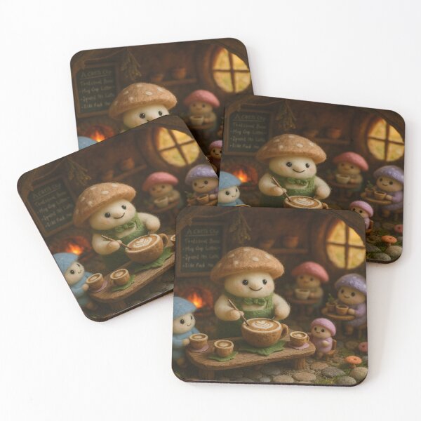 Item preview, Coffee - Full designed and sold by Happy Lil Mushroom People.