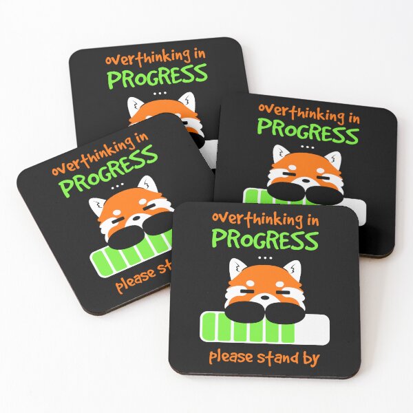 Item preview, Overthinking in progress designed and sold by NitsuNitsu.