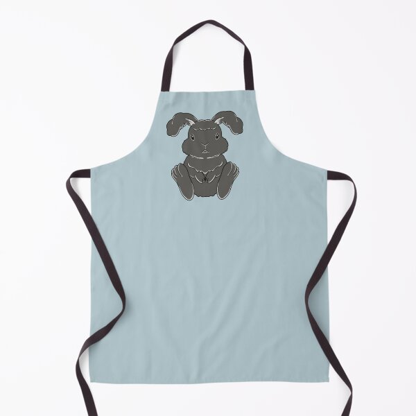 Item preview, Black English Angora Rabbit - Elegant and Fluffy animal designed and sold by tayaan.