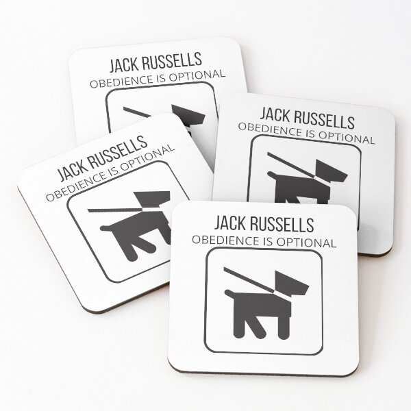 Item preview, Jack Russells - Obedience Is Optional designed and sold by Heliantherne.