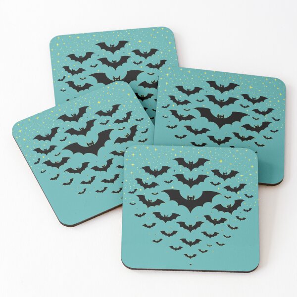 Item preview, Midnight Bat Swarm designed and sold by SoftStyleStudio ⭐⭐⭐.