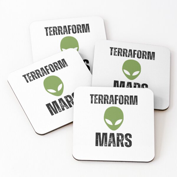 Item preview, Terraform Mars Science fan Astronaut Extraterrestrial designed and sold by snowry.